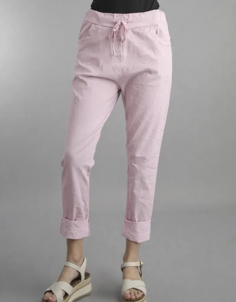 Tempo Paris Tie Front Jogger Pants