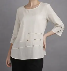 Toofan Button Detail Top