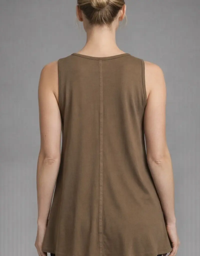 Kleen Uneven Hem Tank
