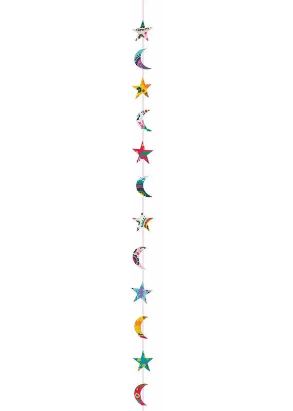 Moksha Suzani Print Paper Garland