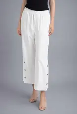 Toofan Button Detail Capri Pants