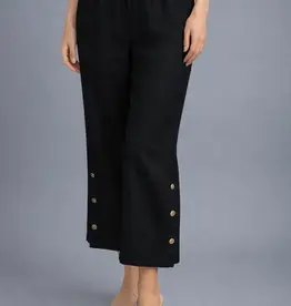 Toofan Button Detail Capri Pants