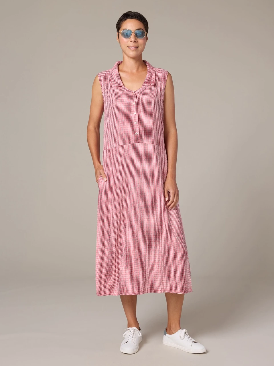 Cut Loose Collard Dress