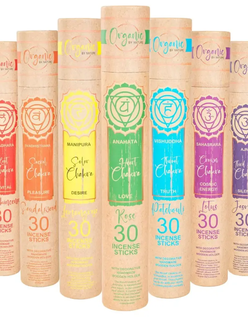 Benjamin International Chakra Incense Kit