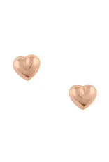 Tomas Simple Heart Stud Earrings