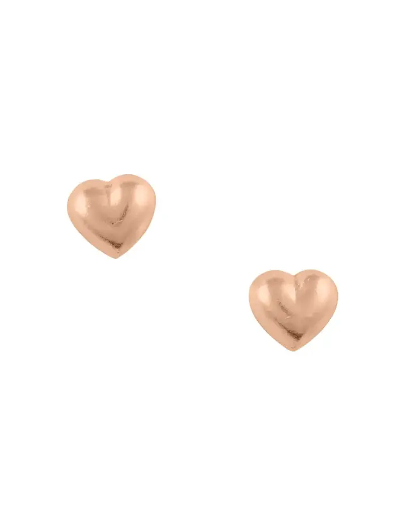 Tomas Simple Heart Stud Earrings