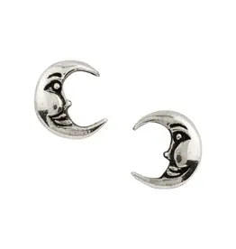 Tomas Man in the Moon Stud Earrings