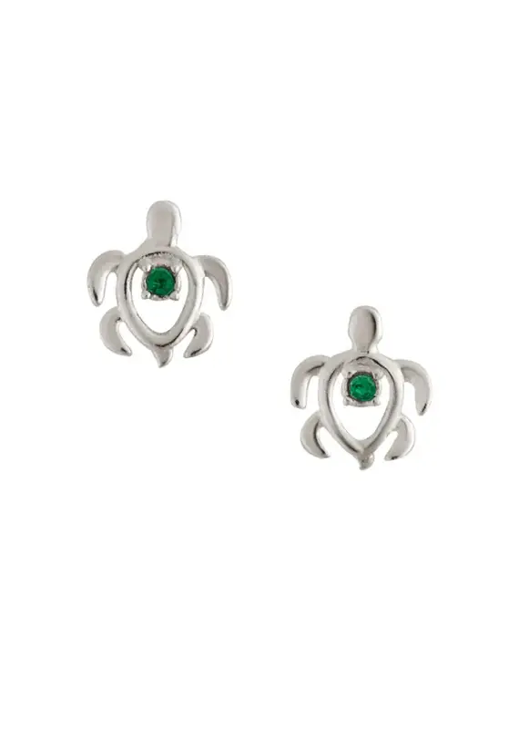 Tomas Green Island Turtle Stud Earrings