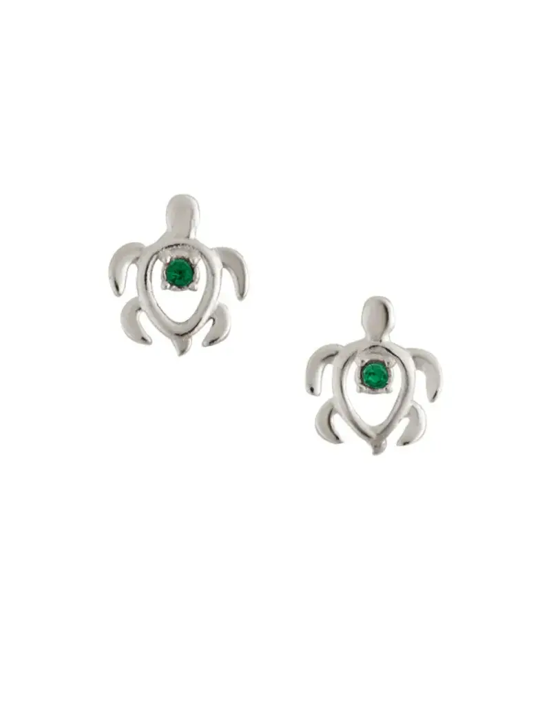 Tomas Green Island Turtle Stud Earrings