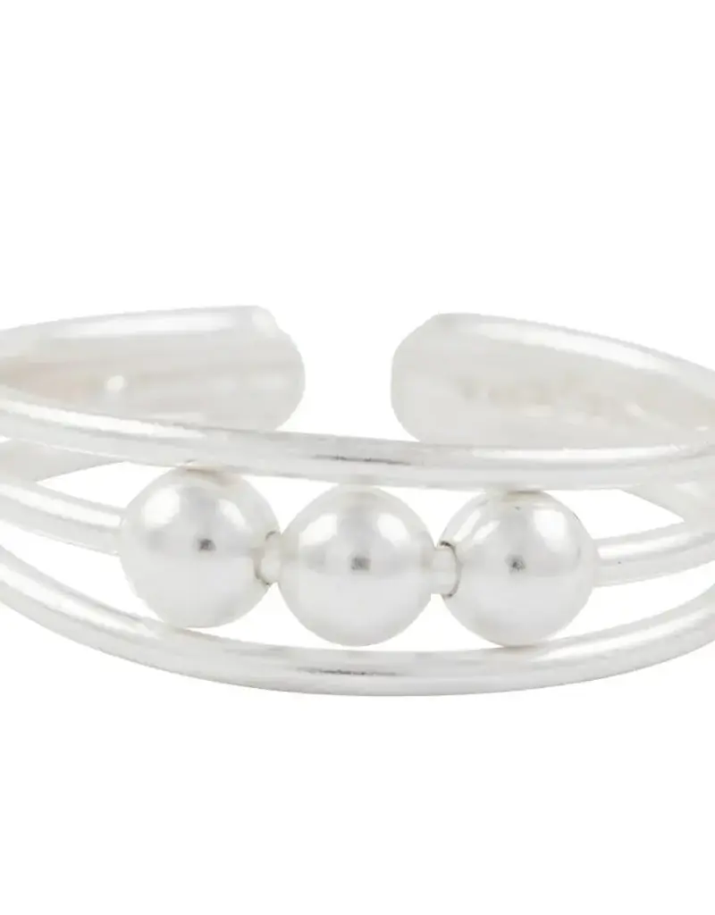 Tomas Bead Trio Toe Ring