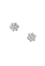 Tomas Beaded Flower Stud Earrings
