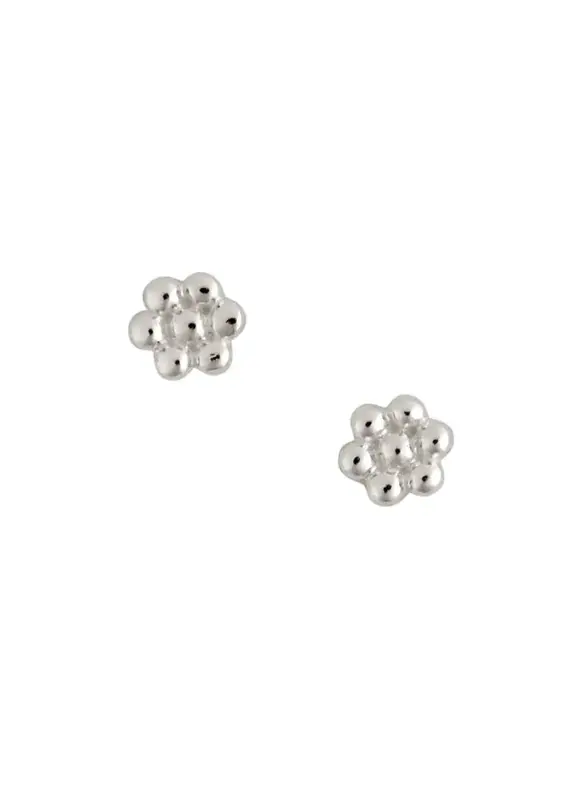 Tomas Beaded Flower Stud Earrings