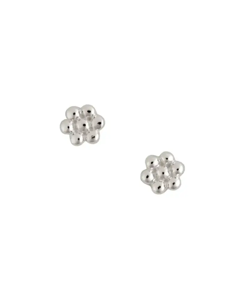 Tomas Beaded Flower Stud Earrings