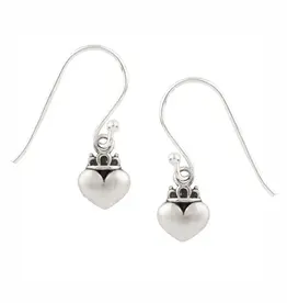 Tomas Claddagh Heart Hook Earrings
