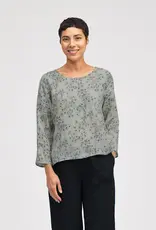 Cut Loose 3/4 Sleeve Split Back Top