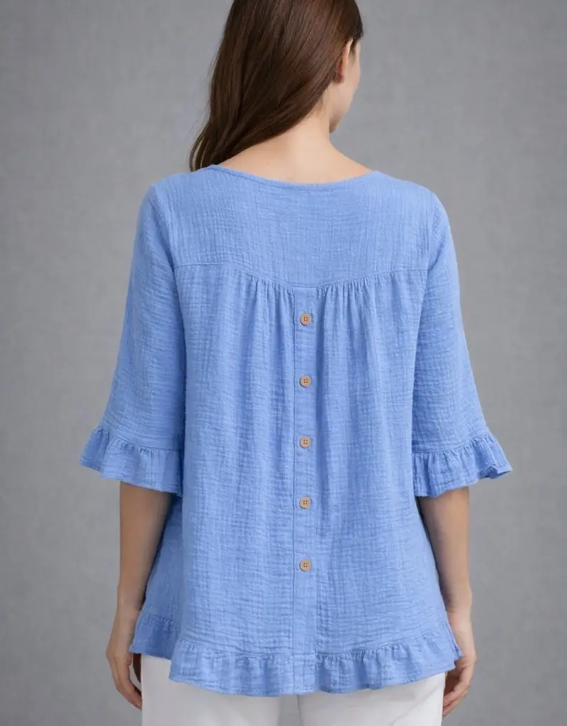 Toofan Ruffle Trim Top