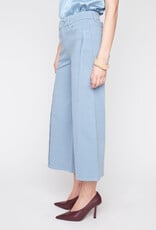 Renuar Wide Leg Cropped Woven Pant
