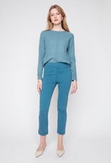 Renuar Slim Ankle Pull-On Woven Pant