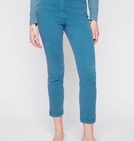 Renuar Slim Ankle Pull-On Woven Pant