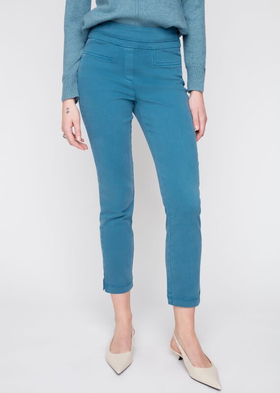 Renuar Slim Ankle Pull-On Woven Pant