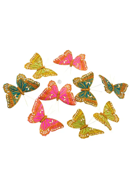 World Buyers 3D Paper Butterfly Garland