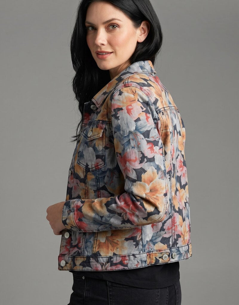 Tempo Paris Reversible Floral Jacket