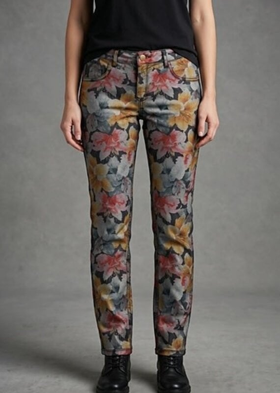 Tempo Paris Reversible Floral Pant