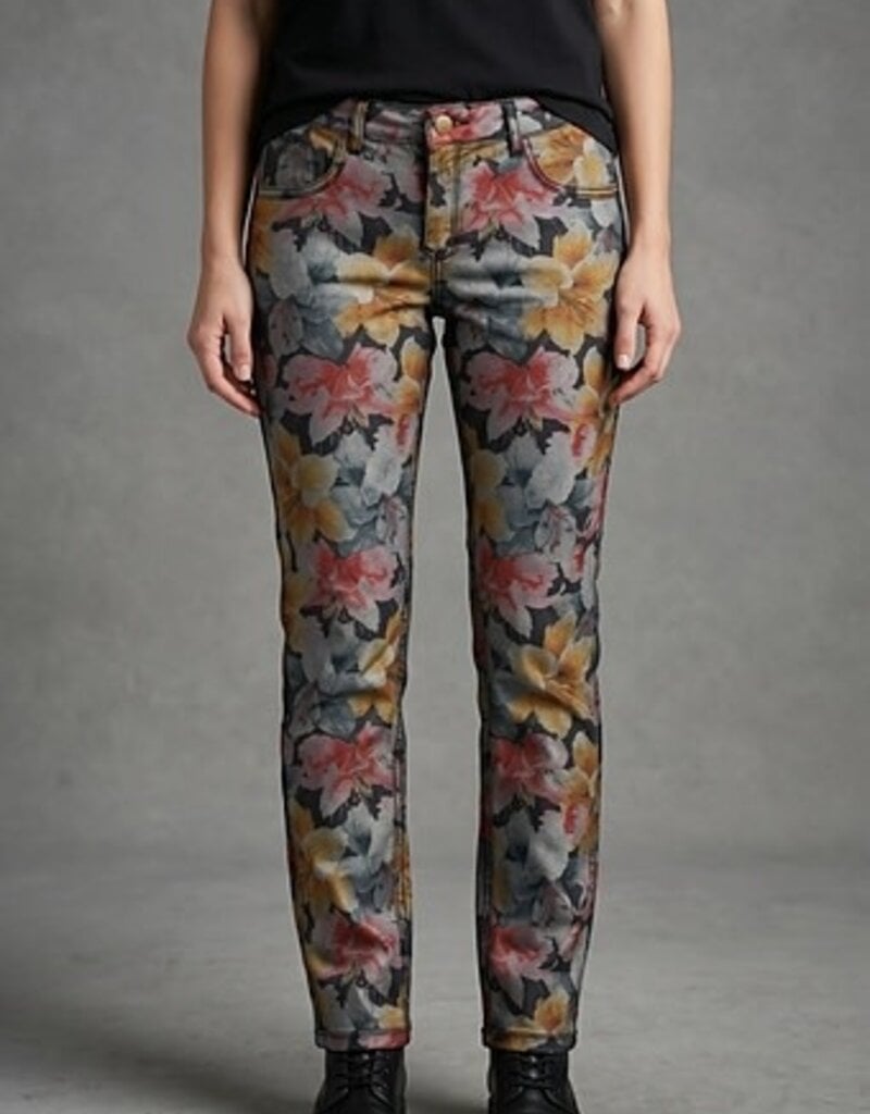 Tempo Paris Reversible Floral Pant