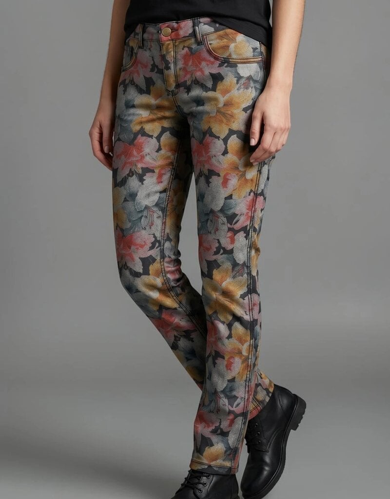 Tempo Paris Reversible Floral Pant