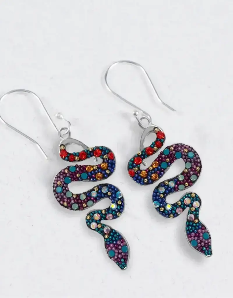 Mosaico Twisting Serpenti Earrings