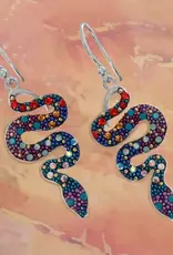 Mosaico Twisting Serpenti Earrings
