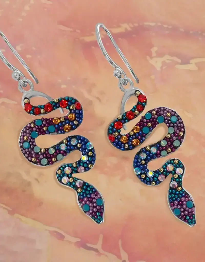 Mosaico Twisting Serpenti Earrings