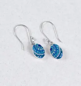 Mosaico Petite Oval Earrings