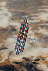 Mosaico Thin Rectangles Ring