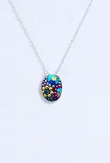 Mosaico Bijou Oval Necklace