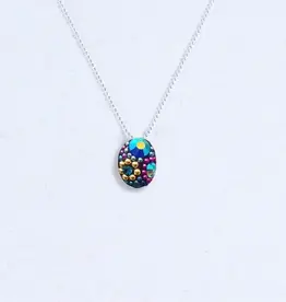 Mosaico Bijou Oval Necklace