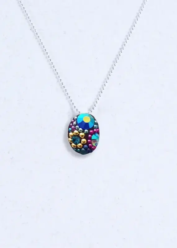 Mosaico Bijou Oval Necklace