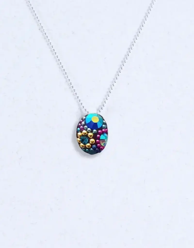 Mosaico Bijou Oval Necklace