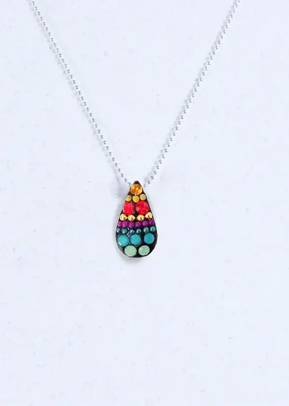 Mosaico Bijou Long Drop Necklace