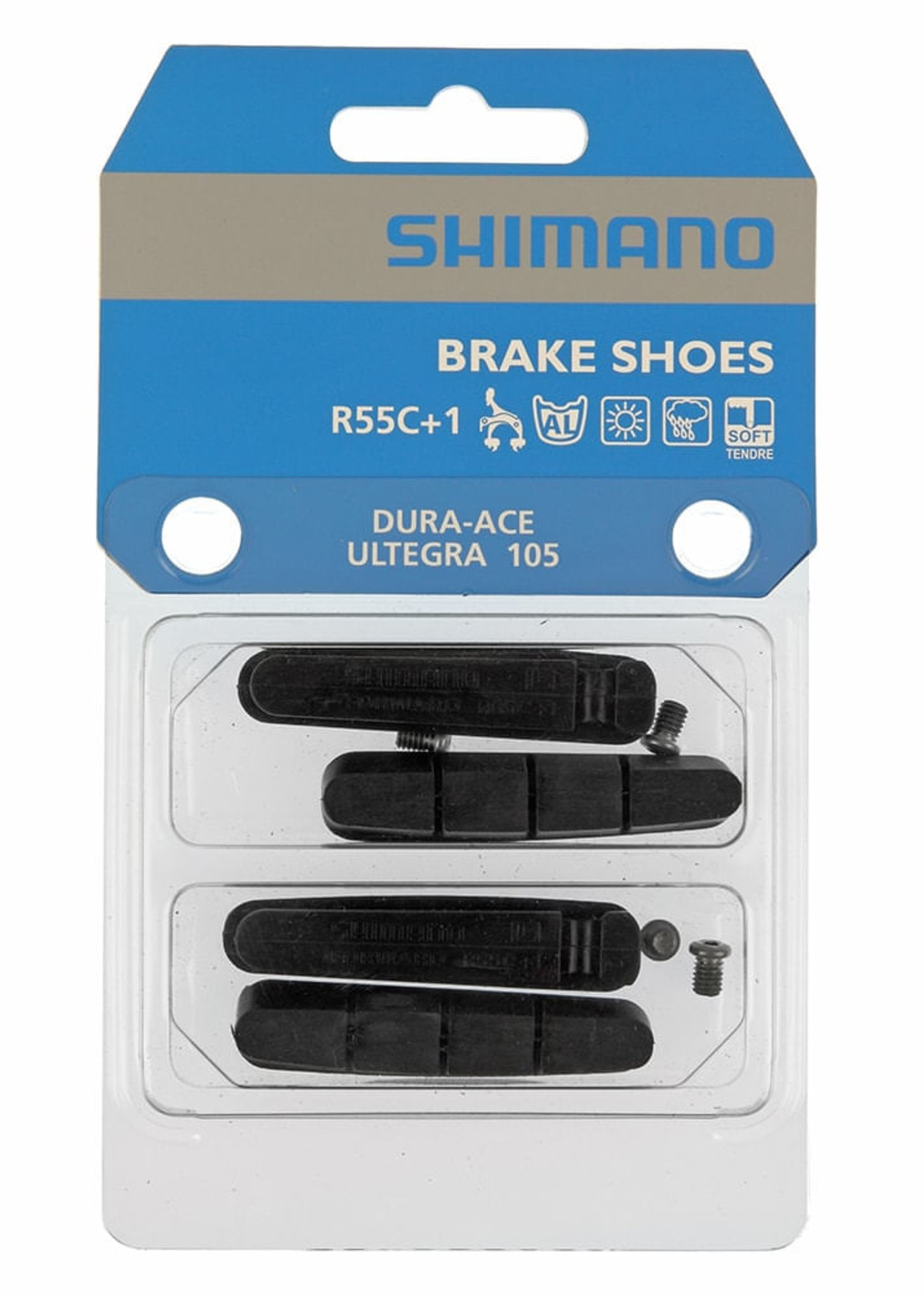 Shimano REFIL DE ZAPATA DE FRENO R55C1 2 PARES