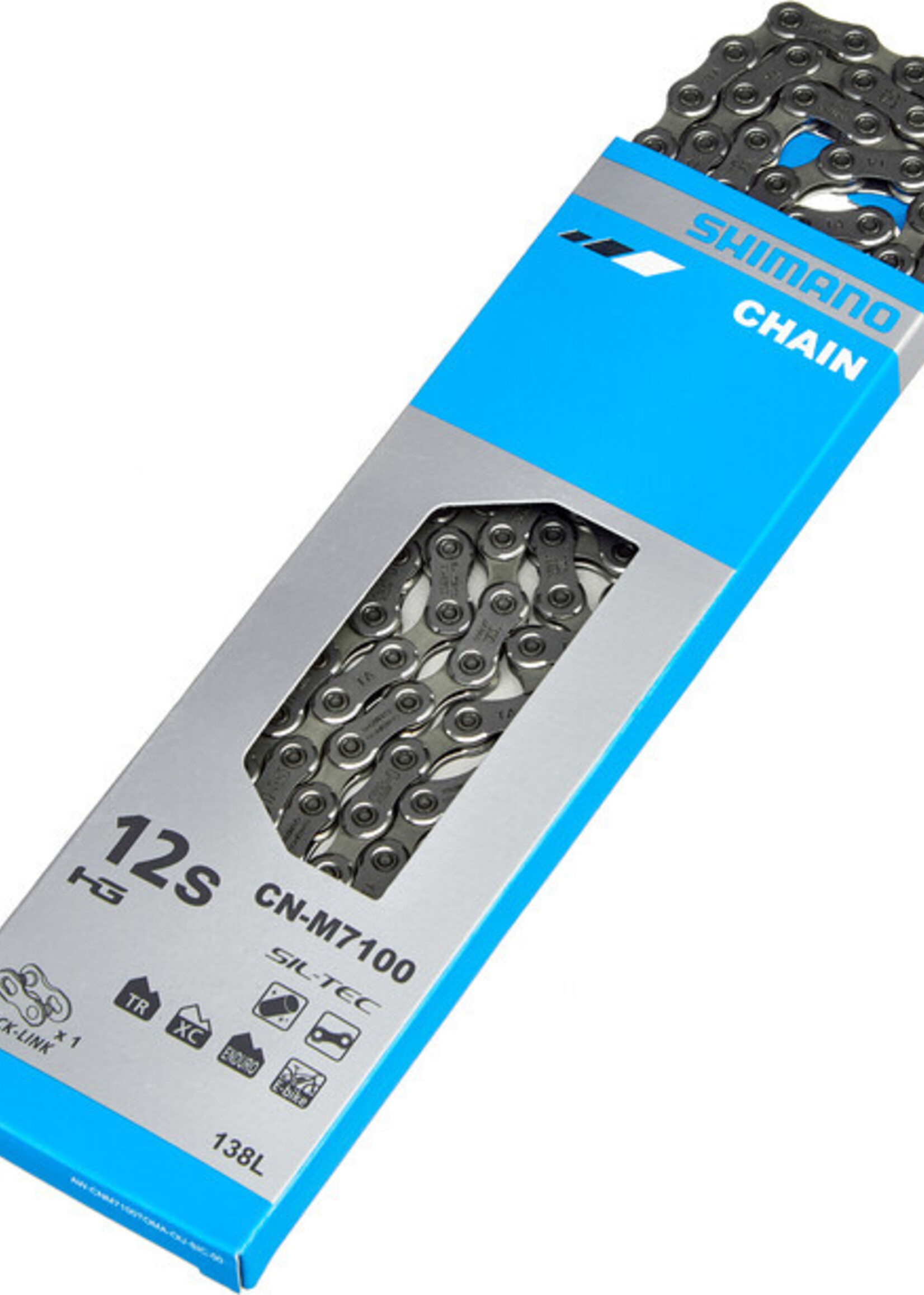 Shimano CADENA CN-M7100 126L 12V C/ QUICK LINK