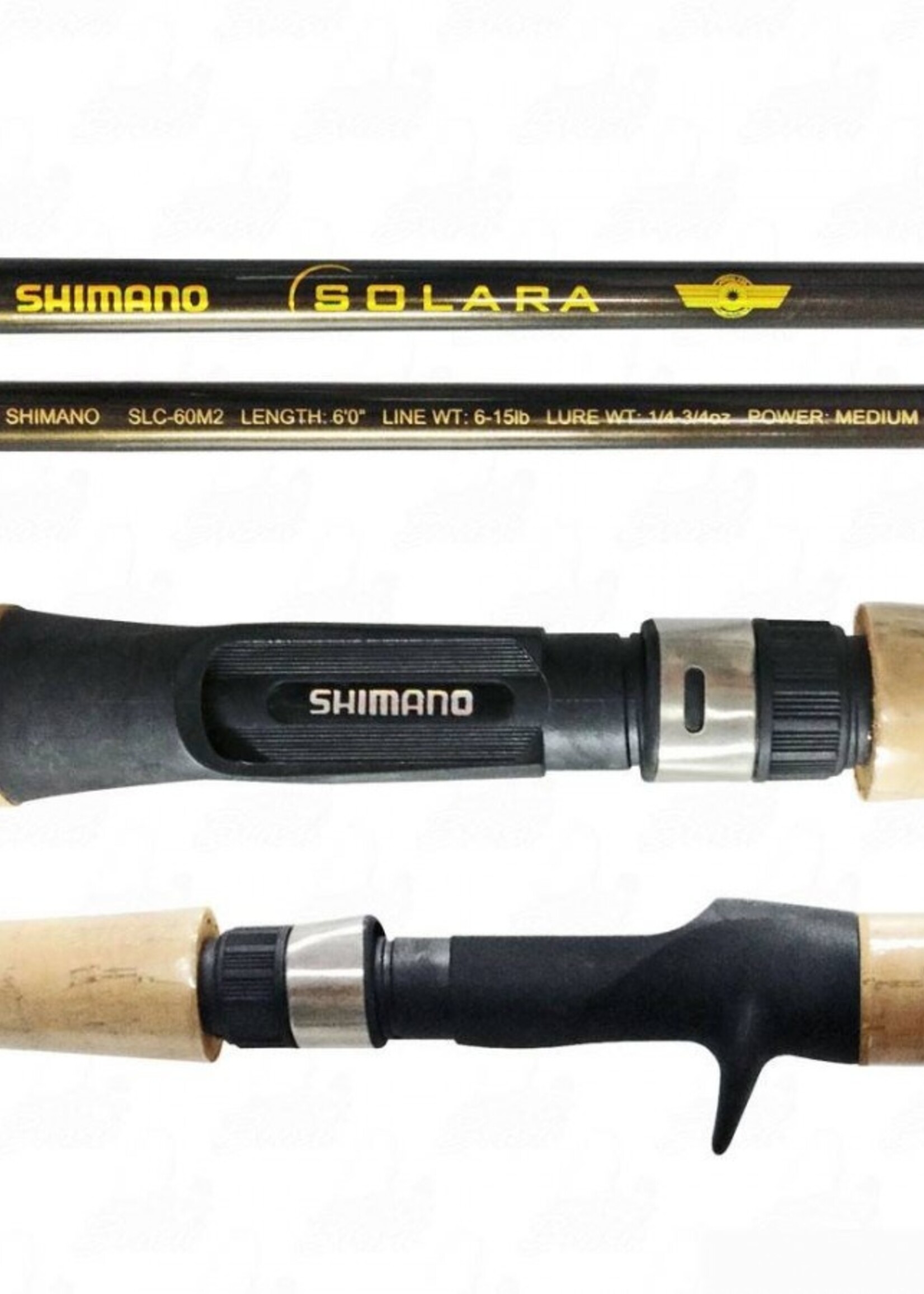 Shimano CANA SOLARA CASTING 6 0 MEDIUM (6-15LB) 2PZ