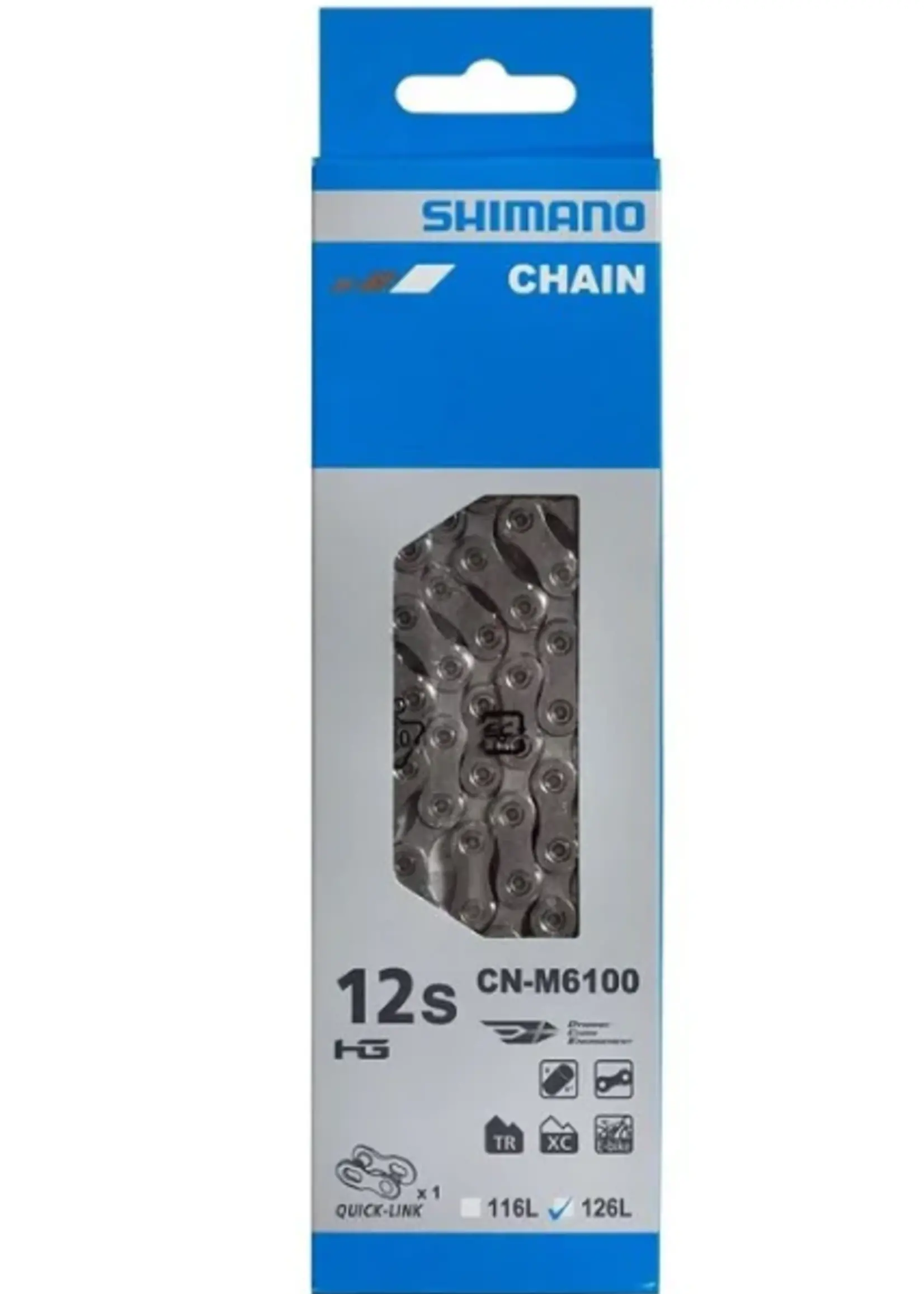 Shimano CADENA CN-M6100 138L 12V C/ QUICK LINK