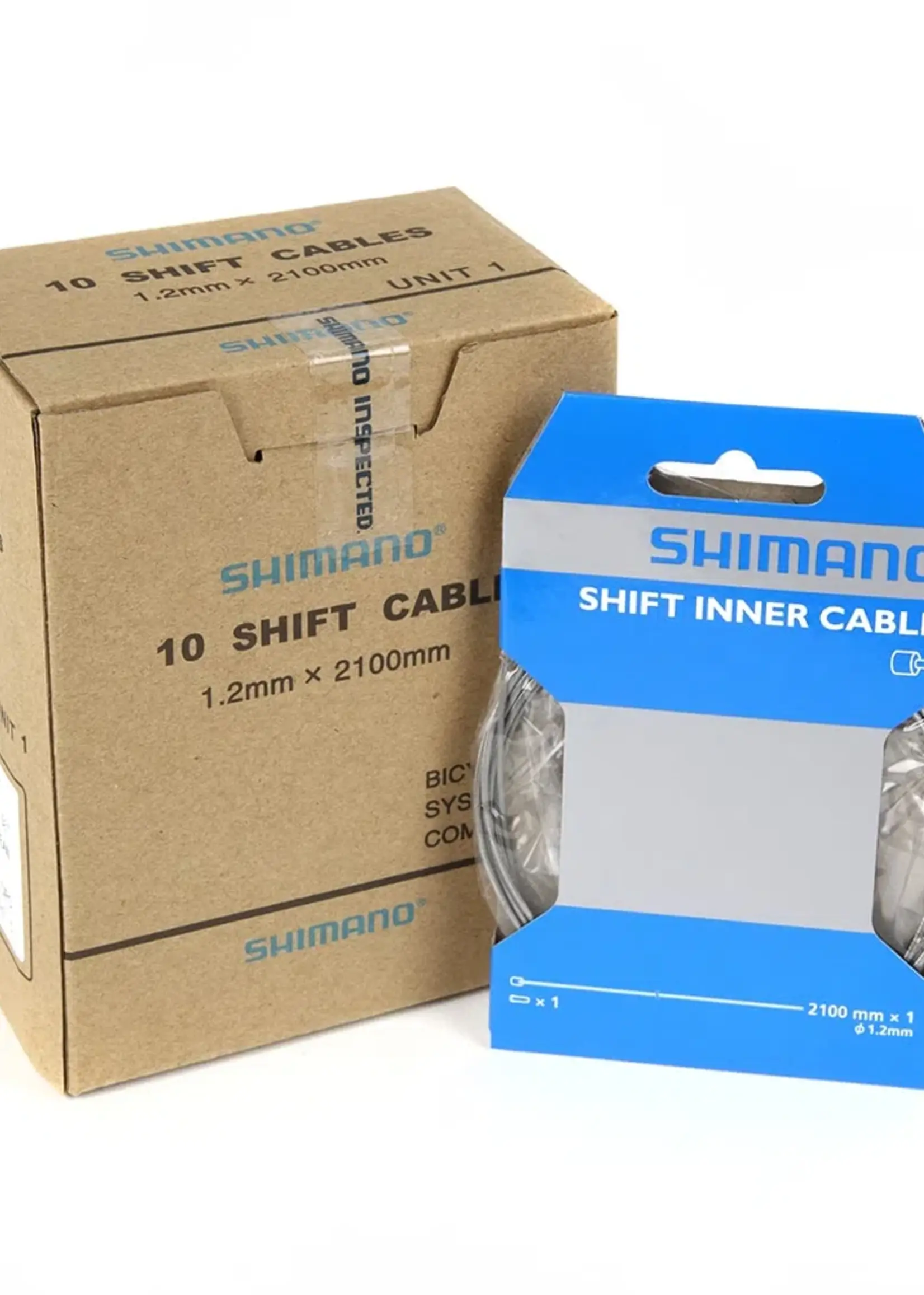 CABLE DE CAMBIO 1.2X2100MM ROAD 10PCS