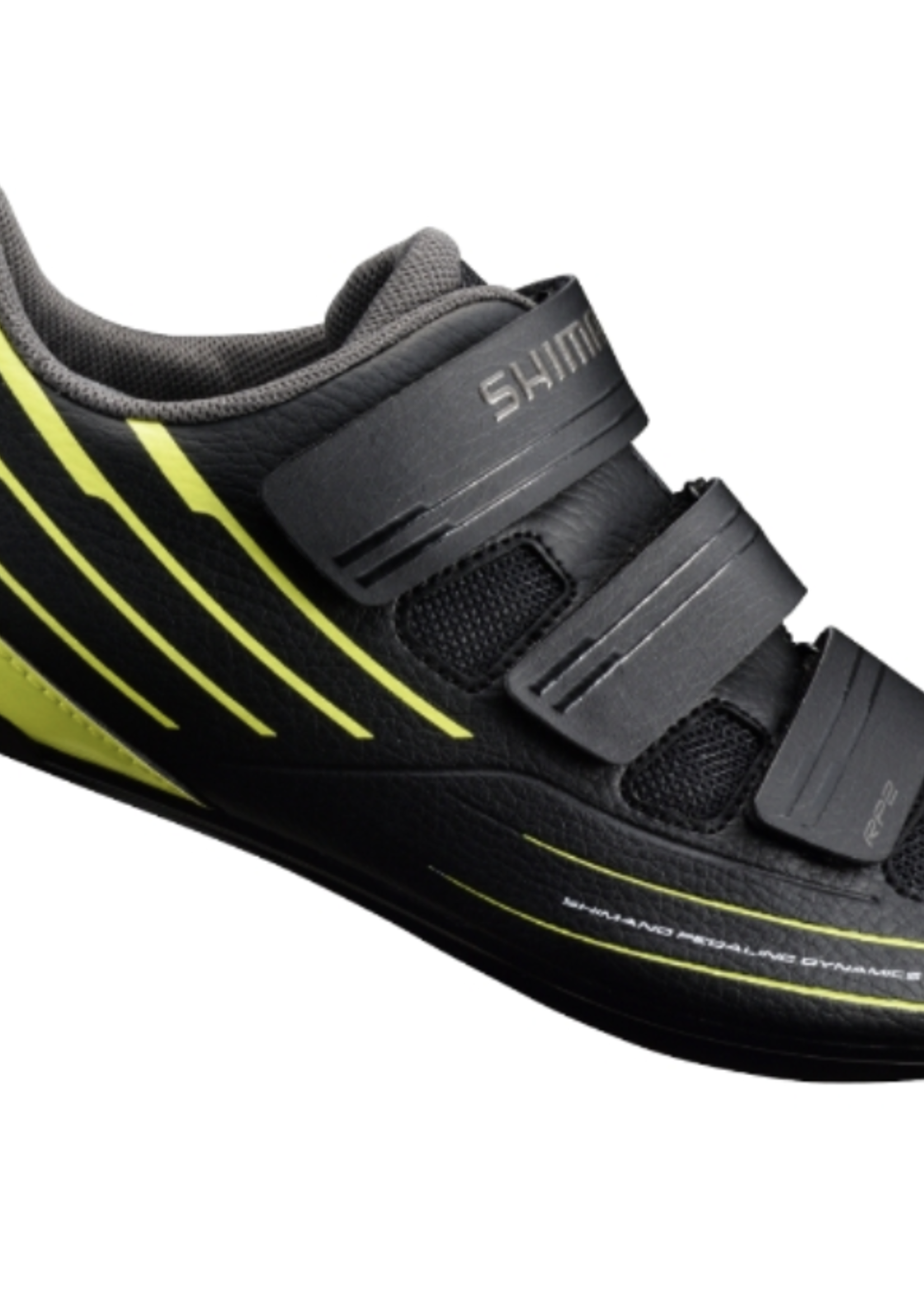 SHIMANO LSG ZAPATILLA RUTA RP200 NEGRO/AMARILLA TALLA 43