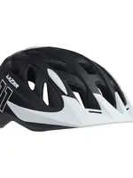 LAZER CASCO KIDS J1 MATE NEGRO BLANCO NET+LED