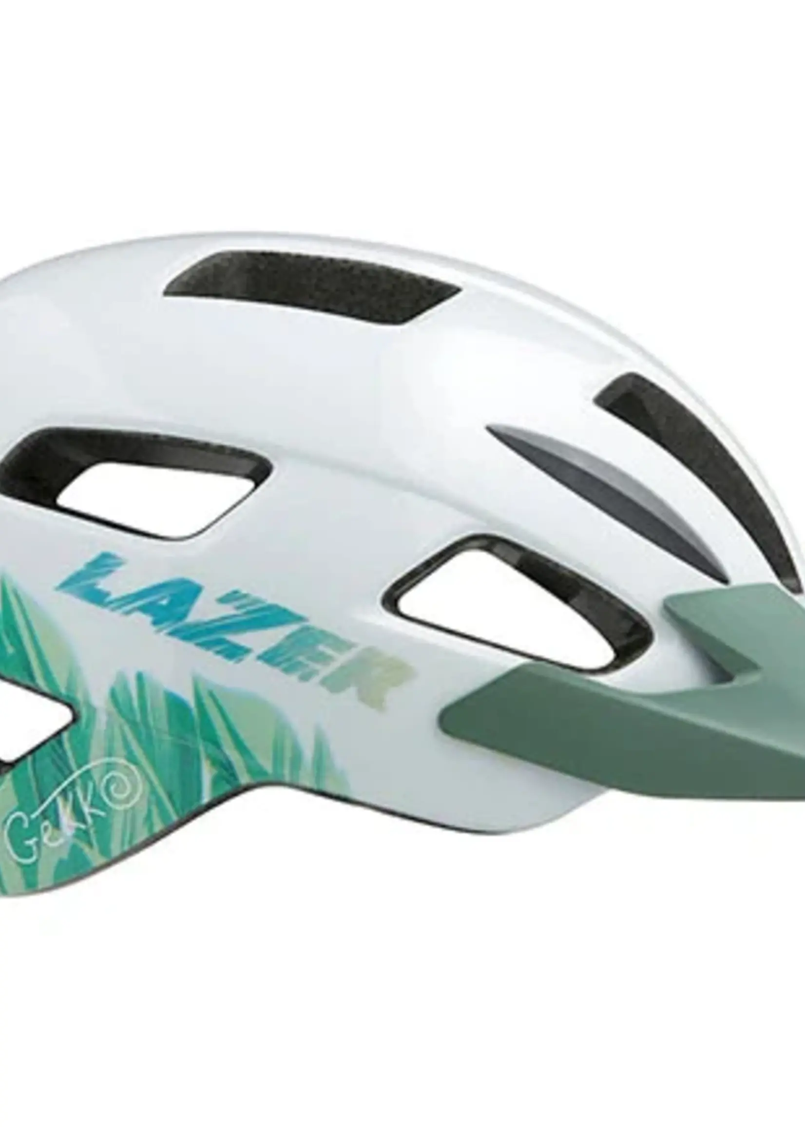 LAZER CASCO KIDS GEKKO BLANCO TROPICAL