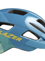 LAZER CASCO KIDS GEKKO AZUL CON AMARILLO