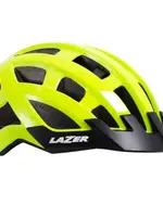 LAZER CASCO MTB COMPACT AMARILLO FOSFORESCENTE UNITALLA
