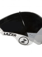 LAZER CASCO ROAD WASP AIR TRI NEGRO PLATA TALLA S